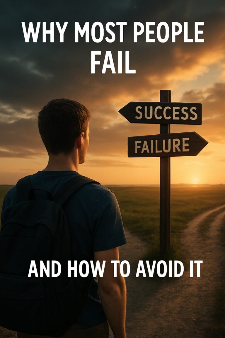 🧠 Why Most People Fail and How to Avoid It